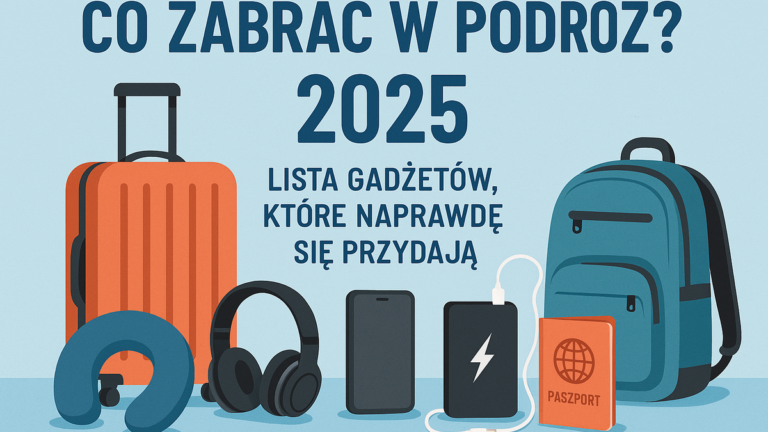 ✈️ Co zabrać w podróż? Lista gadżetów, które naprawdę się przydają [2025]